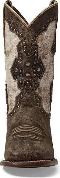 Dan Post Darby Cowboy Women's Boots Brown 1 : 9.5 B - Medium, Leather - Image 2