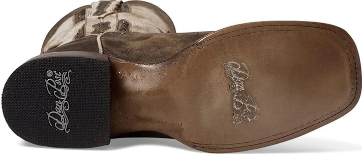 Dan Post Darby Cowboy Women's Boots Brown 1 : 9.5 B - Medium, Leather - Image 3