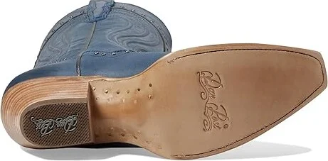 Dan Post Donnah Cowboy Women's Boots Blue : 7 B - Medium, Leather - Image 3
