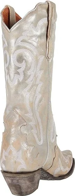 Dan Post Frost Bite Women's Boots Silver : 6 B - Medium, Leather - Image 4