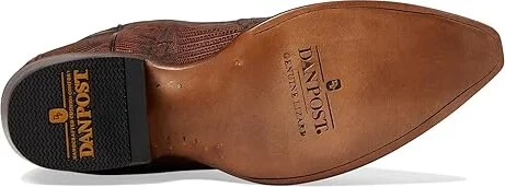 Dan Post Hearst Cowboy Boots Cognac : 9.5 2.5E - Extra Wide, Leather - Image 3
