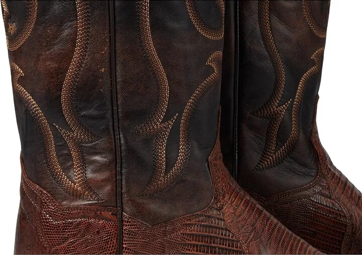 Dan Post Hearst Cowboy Boots Cognac : 9.5 2.5E - Extra Wide, Leather - Image 6