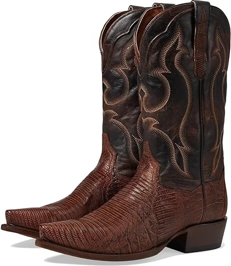 Dan Post Hearst Cowboy Boots Cognac : 9.5 2.5E - Extra Wide, Leather