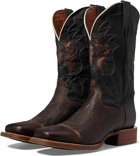 Dan Post Jacob Cowboy Boots Taupe : 8.5 2.5E - Extra Wide, Leather