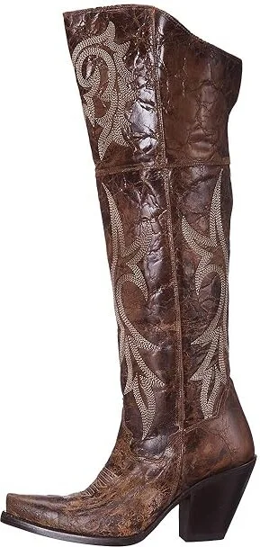 Dan Post Jilted Cowboy Women's Boots Brown : 6 B - Medium, Leather - Image 7