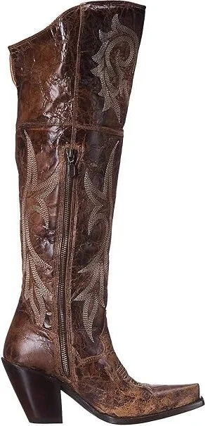 Dan Post Jilted Cowboy Women's Boots Brown : 6 B - Medium, Leather - Image 8
