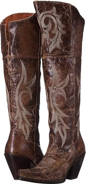 Dan Post Jilted Cowboy Women's Boots Brown : 6 B - Medium, Leather