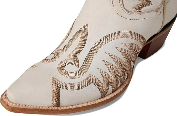 Dan Post Josie Cowboy Women's Boots White : 10 B - Medium, Leather - Image 2