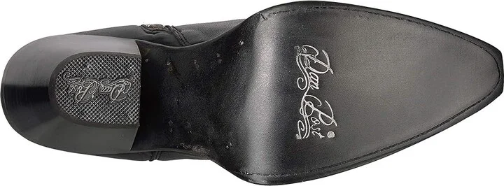 Dan Post Legit Cowboy Women's Boots Black : 6 B - Medium, Leather - Image 4