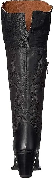 Dan Post Legit Cowboy Women's Boots Black : 6 B - Medium, Leather - Image 5