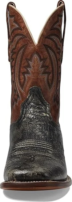 Dan Post Lester Cowboy Boots Black : 8 2.5E - Extra Wide, Leather - Image 2