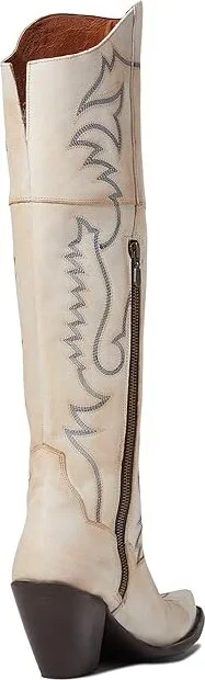 Dan Post Loverly Women's Boots White : 6 B - Medium, Leather - Image 4