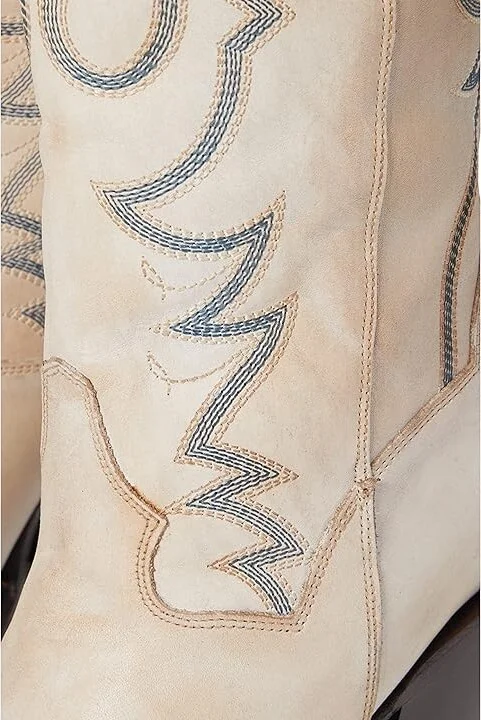 Dan Post Loverly Women's Boots White : 6 B - Medium, Leather - Image 6