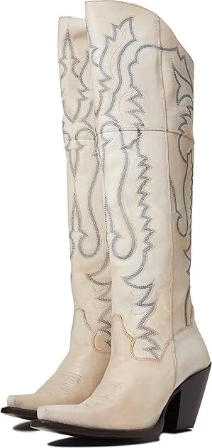 Dan Post Loverly Women's Boots White : 6 B - Medium, Leather