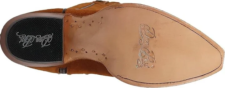 Dan Post Marlowe Cowboy Women's Boots Tan : 7.5 B - Medium, Leather - Image 3
