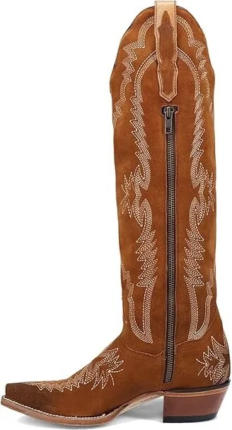 Dan Post Marlowe Cowboy Women's Boots Tan : 7.5 B - Medium, Leather - Image 5