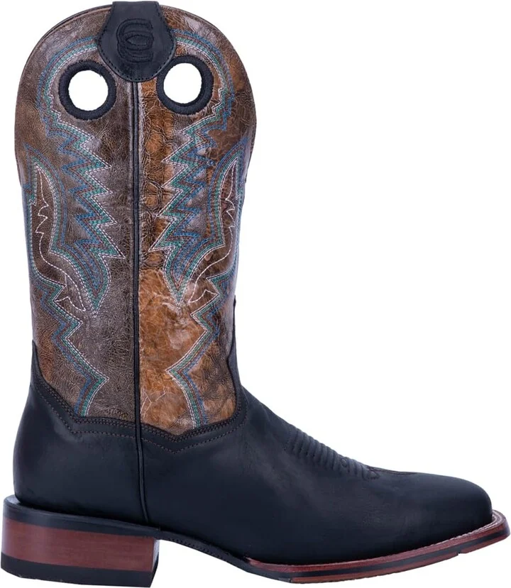 Dan Post Mens Deuce Square Toe Casual Boots Mid Calf - Black