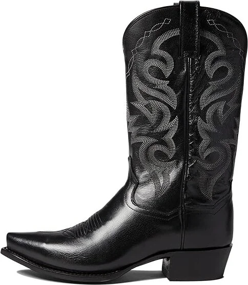 Dan Post Milwaukee Cowboy Boots Black : 8 2.5E - Extra Wide, Leather - Image 5