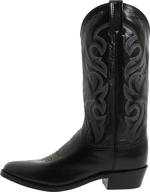 Dan Post Milwaukee R Toe Cowboy Boots Black : 14 D - Medium, Leather - Image 7