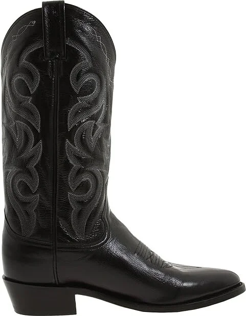 Dan Post Milwaukee R Toe Cowboy Boots Black : 14 D - Medium, Leather - Image 8