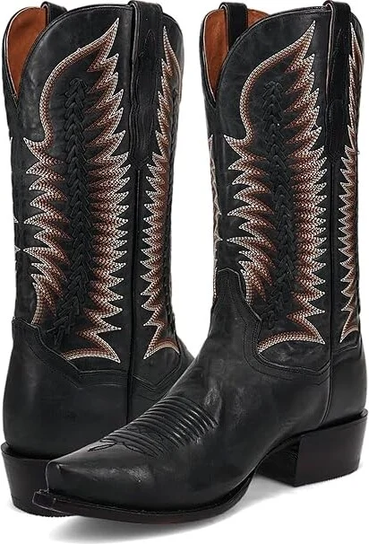 Dan Post Rip Cowboy Boots Charcoal : 10.5 D - Medium, Leather