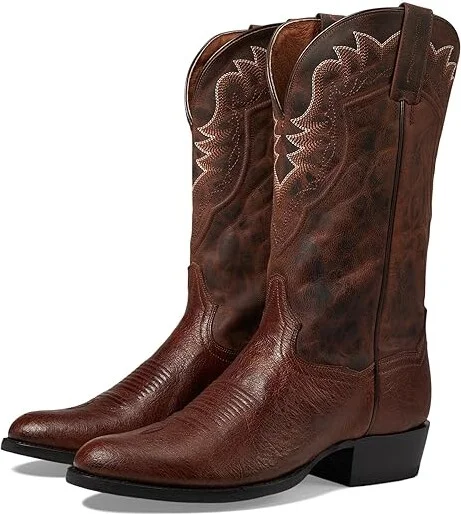 Dan Post Scott Cowboy Boots Brass : 11.5 D - Medium, Leather