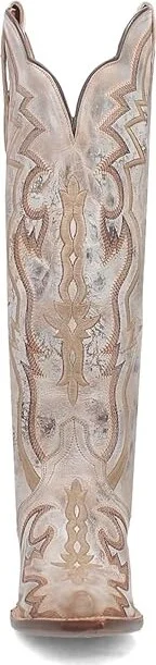 Dan Post Silvie Cowboy Women's Boots Bone : 6.5 B - Medium, Leather - Image 4
