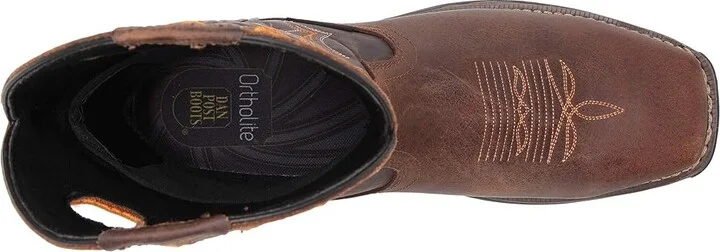 Dan Post Storms Eye Waterproof Composite Toe EH Men's Boots Brown/Orange : 7.5 D - Medium, Leather - Image 3