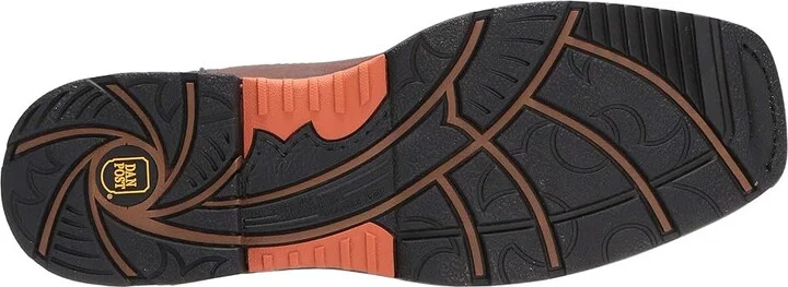 Dan Post Storms Eye Waterproof Composite Toe EH Men's Boots Brown/Orange : 7.5 D - Medium, Leather - Image 4