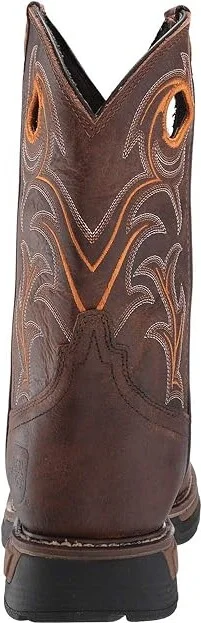 Dan Post Storms Eye Waterproof Composite Toe EH Men's Boots Brown/Orange : 7.5 D - Medium, Leather - Image 5