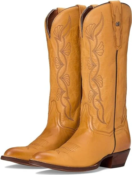 Dan Post Sunrise Canyon Cowboy Women's Boots Mustard : 9.5 B - Medium, Leather