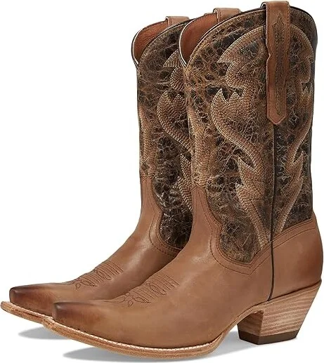 Dan Post Tria Cowboy Women's Boots Grey 1 : 8.5 B - Medium, Leather