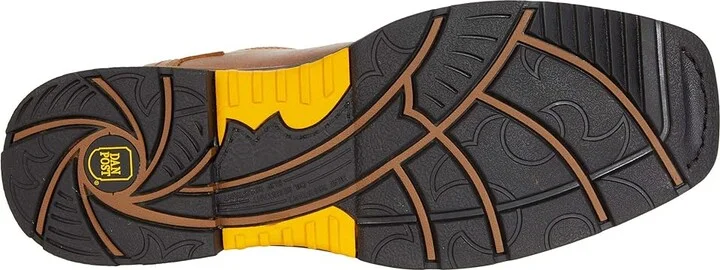 Dan Post Warrior - Composite Toe Men's Shoes Brown Leather : 9.5 E - Wide - Image 3