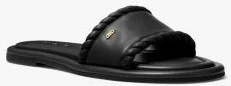 Dana Leather Slide Sandal - Image 2