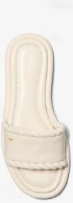 Dana Leather Slide Sandal - Image 7