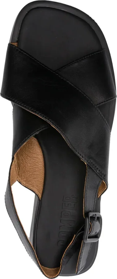 Dana leather slingback sandals - Image 4