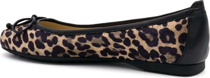 Dana Leopard Print Ballet Flat - Multiple Widths Available - Image 2