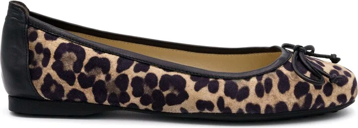 Dana Leopard Print Ballet Flat - Multiple Widths Available - Image 3