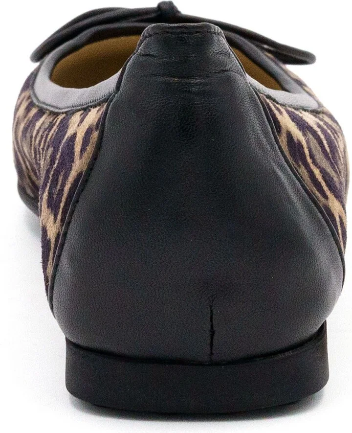 Dana Leopard Print Ballet Flat - Multiple Widths Available - Image 5