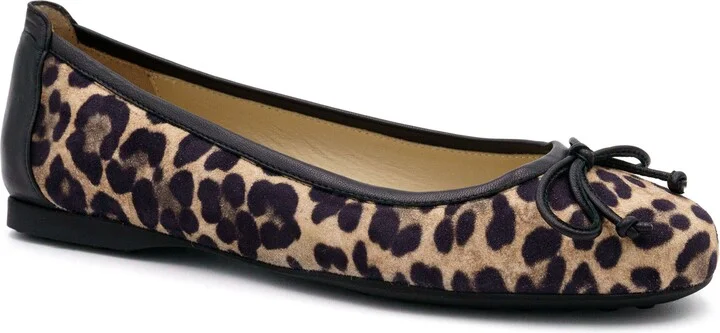 Dana Leopard Print Ballet Flat - Multiple Widths Available