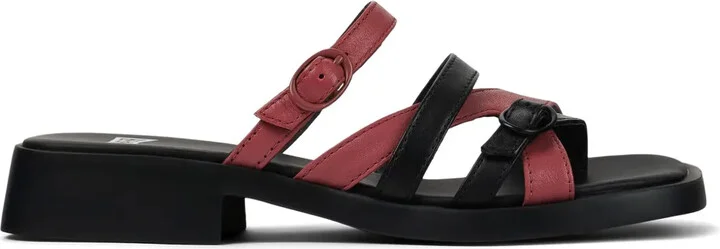 Dana Twins buckle-detail mules