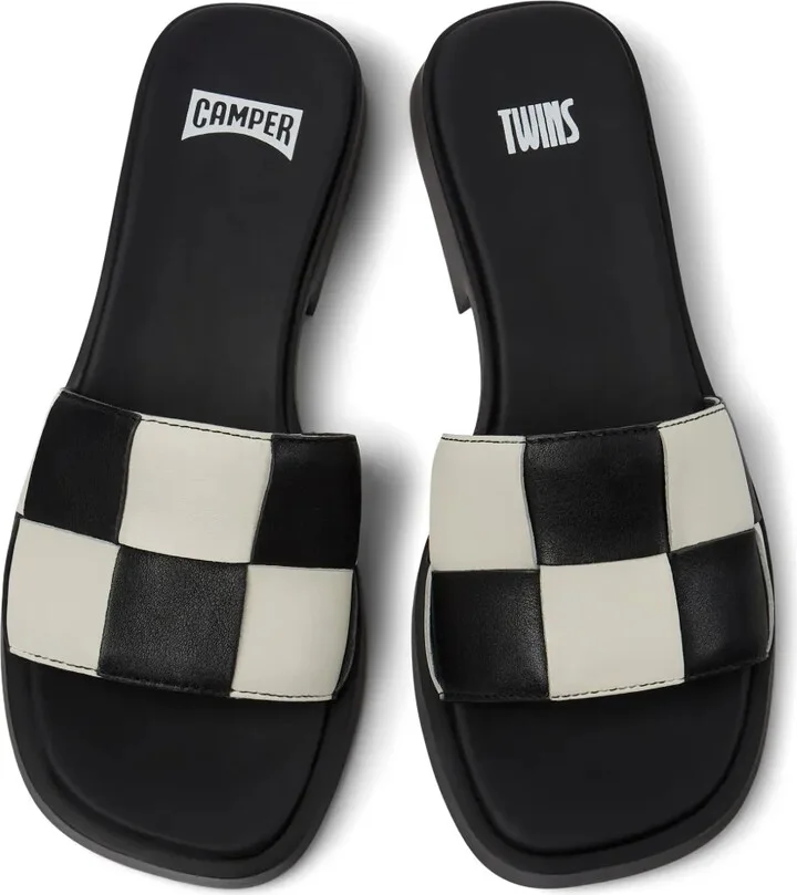 Dana Twins checked sandals - Image 3