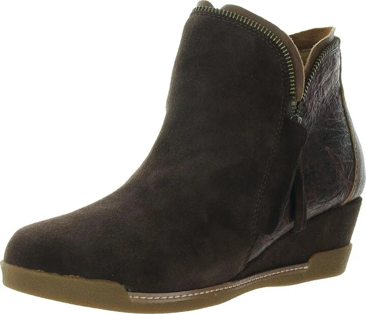 Dana Womens Suede Booties