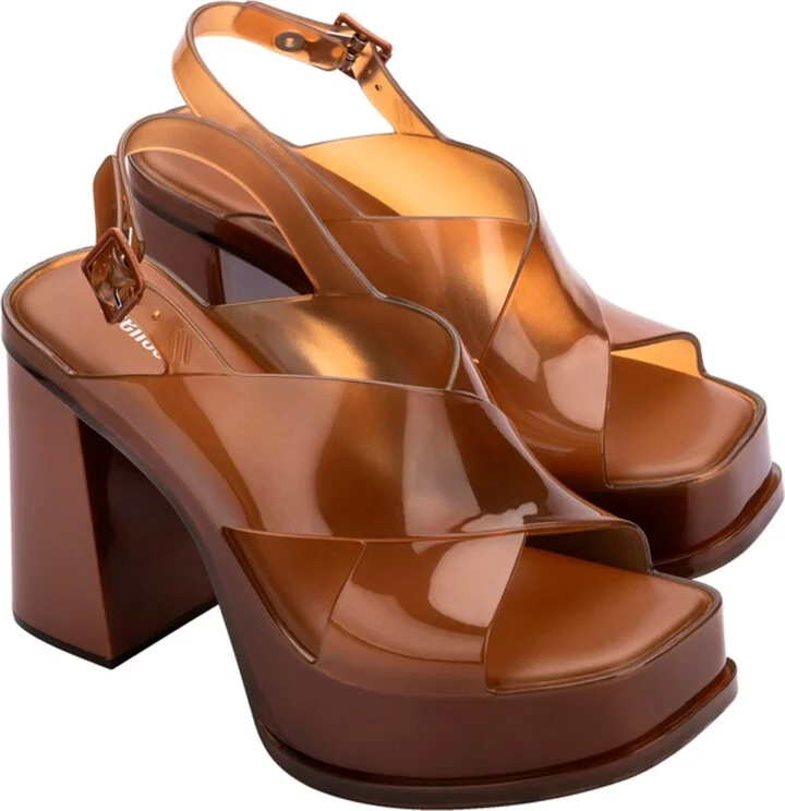 Dance Slingback Platform Sandal