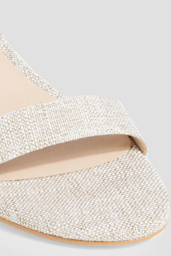 Dancer 75 leather canvas sandals - Image 4