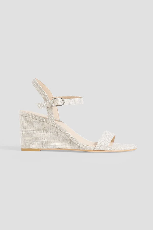 Dancer 75 leather canvas sandals