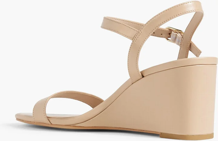 Dancer 75 leather wedge sandals - Image 3
