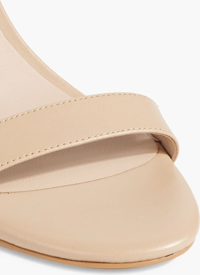 Dancer 75 leather wedge sandals - Image 4