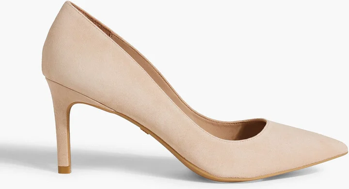 Dancer 75 suede pumps