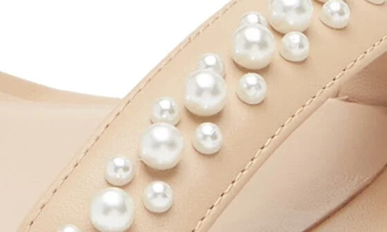 Dancer Faux Pearl Sandal - Image 7